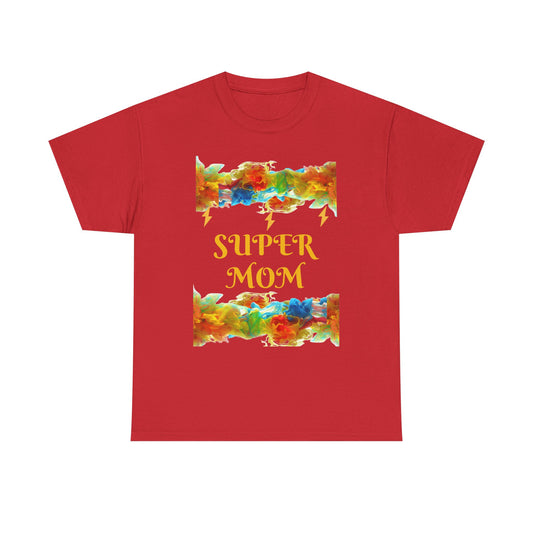 Super Mom T-Shirt — Mother's Day Gift, Proud Mom Tee