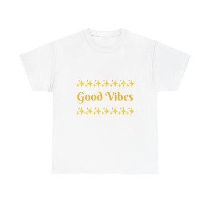 Good Vibes T-Shirt — Positive Sparkle Graphic Tee