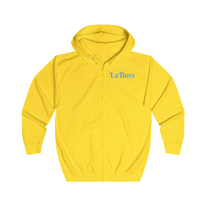 LaBoss Branded Unisex Full Zip Hoodie
