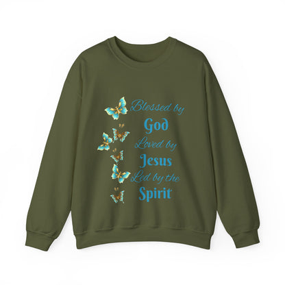 Blessed, Loved, Led Crewneck Sweatshirt