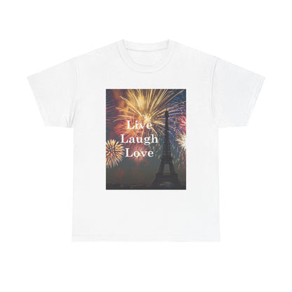 Live Laugh Love Fireworks T-Shirt