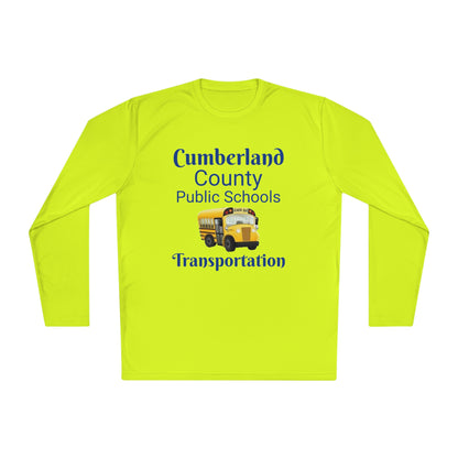 Cumberland County Public Schools Transportation Unisex Lightweight Long Sleeve Tee