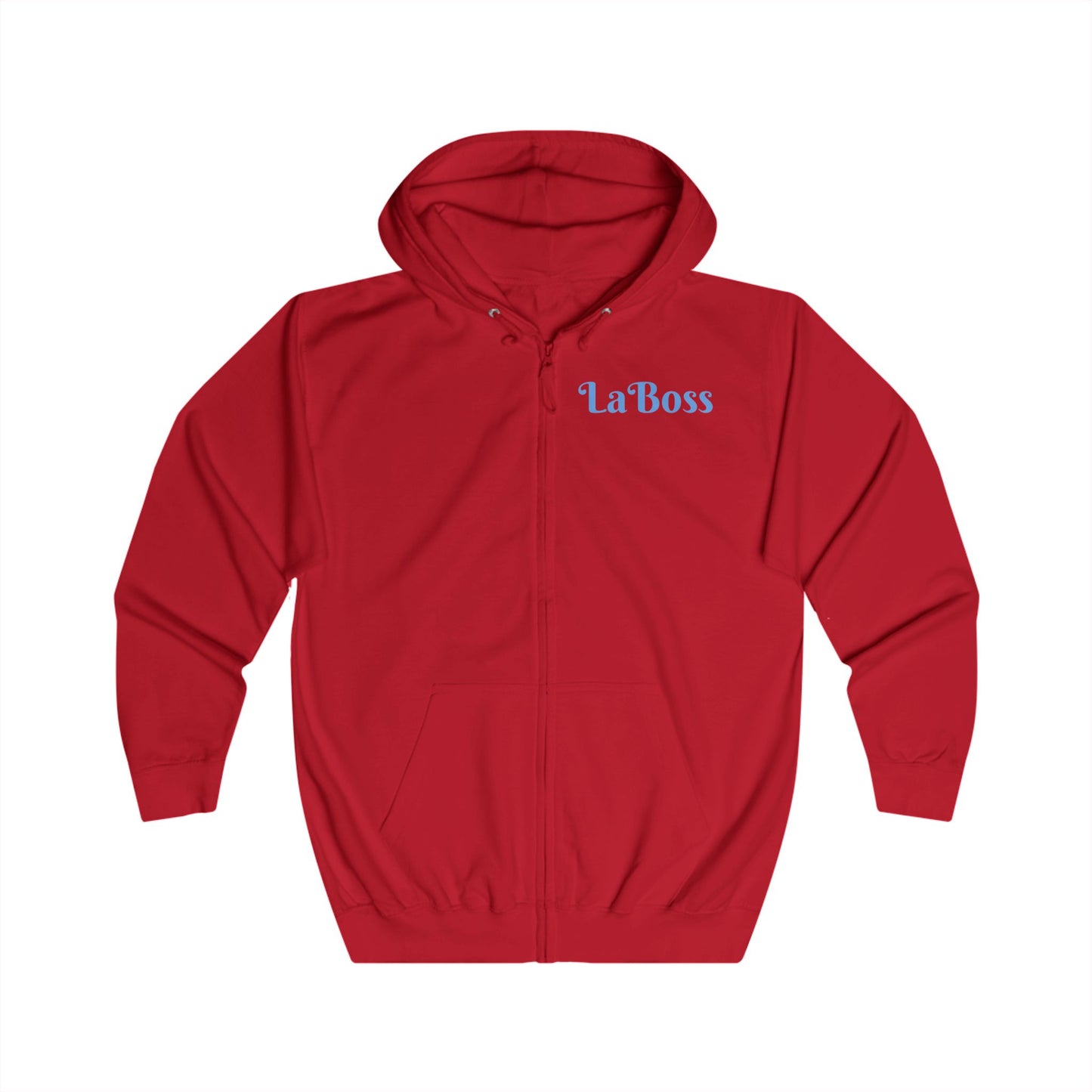 LaBoss Branded Unisex Full Zip Hoodie