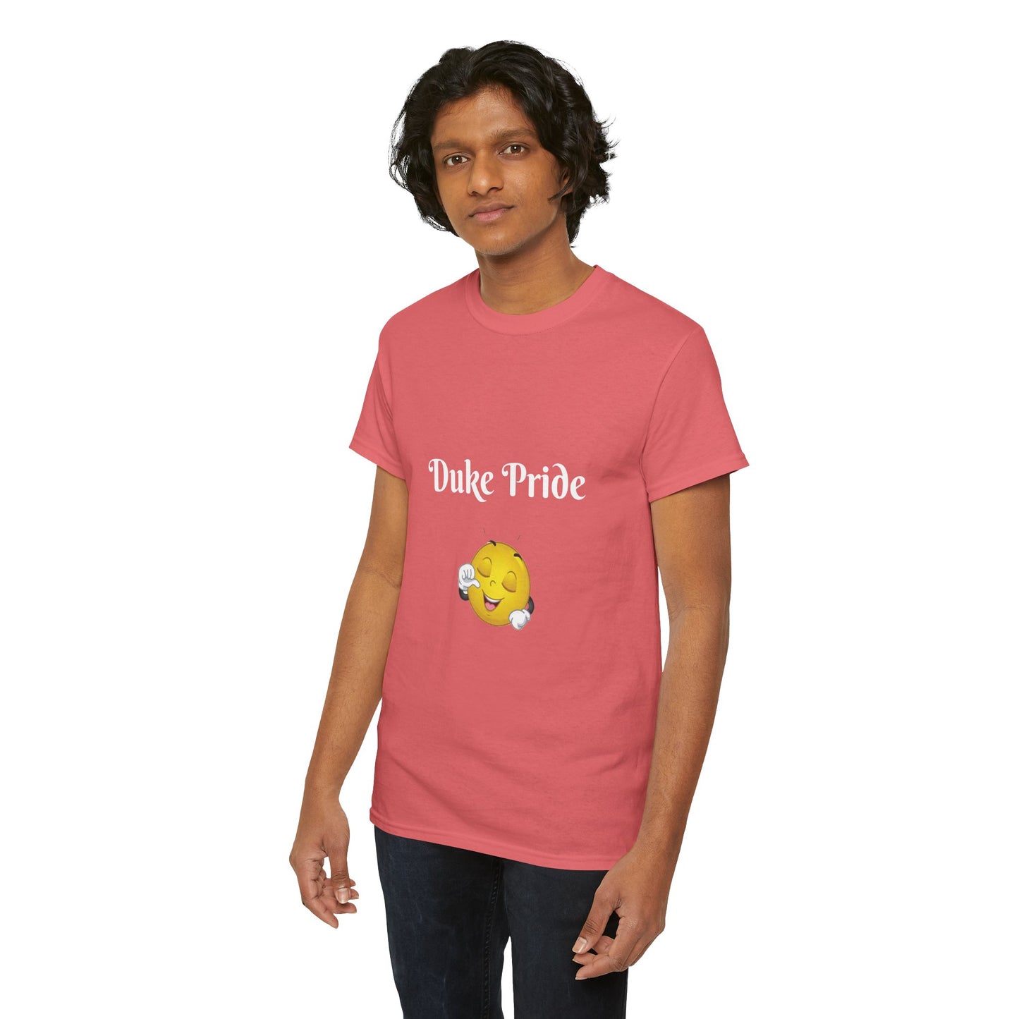 Duke Pride T‑Shirt — Cheerful Emoji Campus Tee