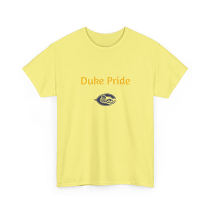 Duke Pride T-Shirt — Crew Neck Tee with Mascot Logo