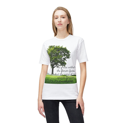 Inspirational Nature T-Shirt, God Quote Tee, Unisex Casual Shirt, Gift for Nature Lovers, Christian Apparel, Made in US