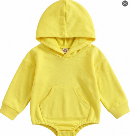Baby spring and autumn triangle hooded one-piece suit, newborn one-piece suit, Ha Yi