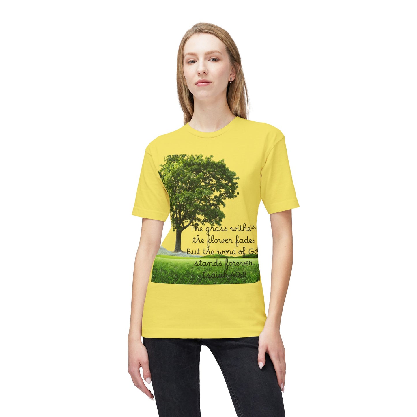 Inspirational Nature T-Shirt, God Quote Tee, Unisex Casual Shirt, Gift for Nature Lovers, Christian Apparel, Made in US