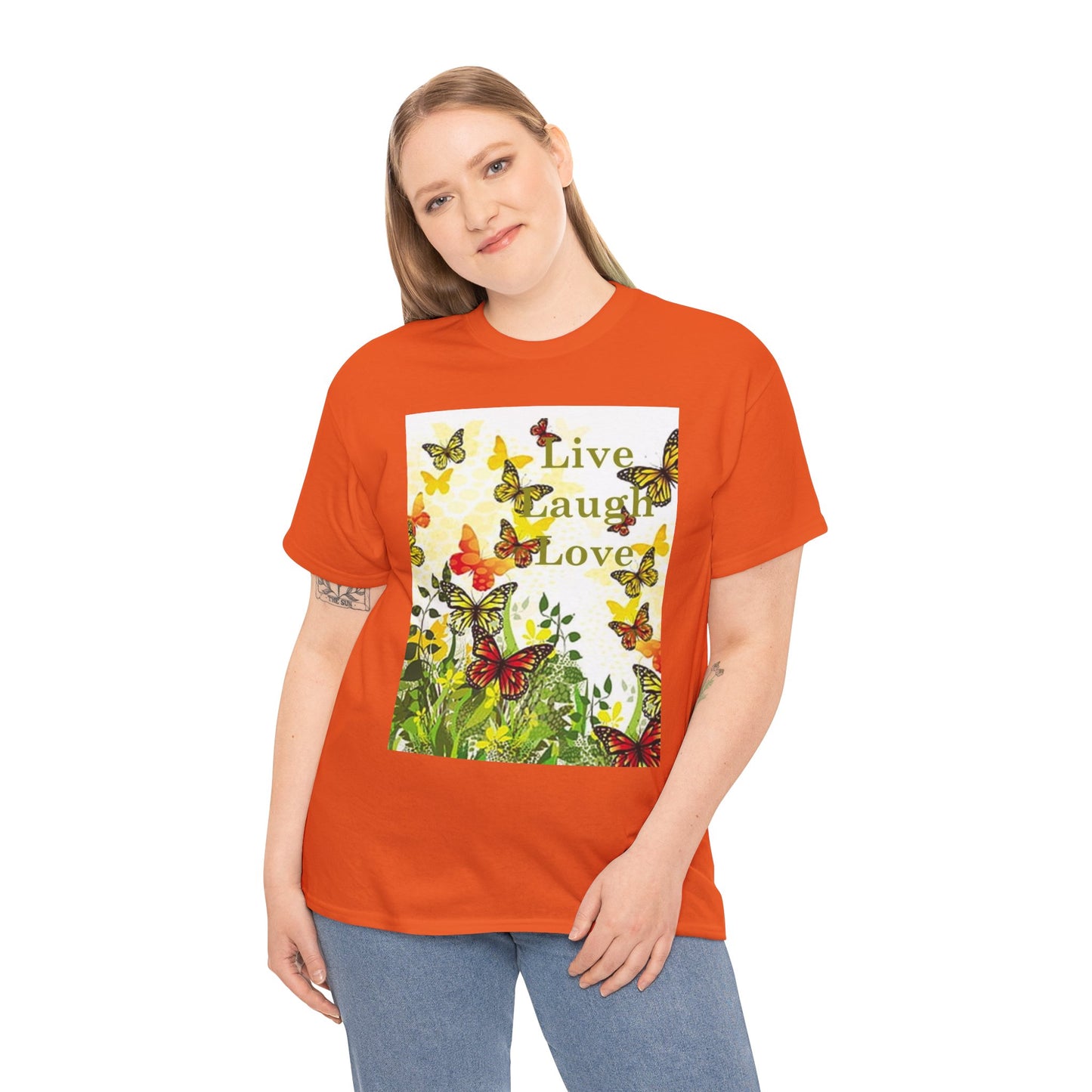 Live Laugh Love Butterflies T-shirt