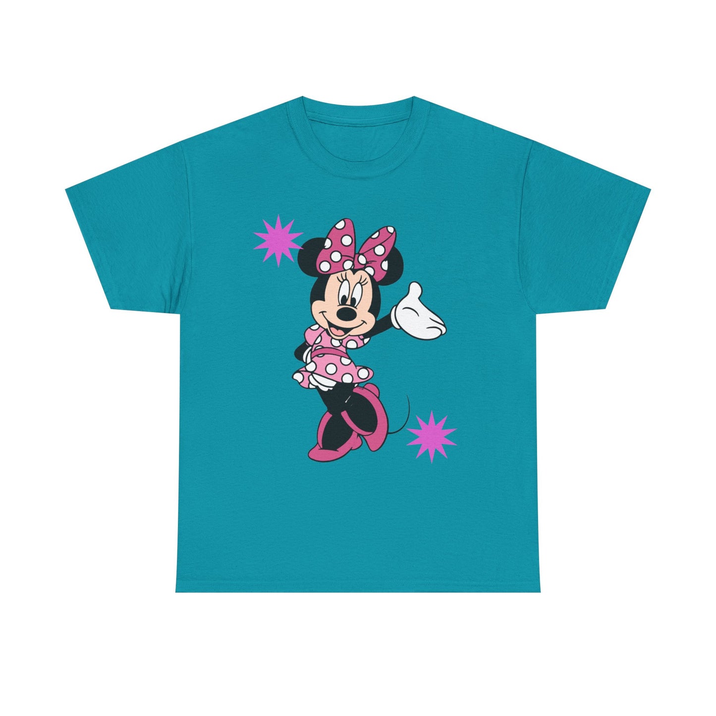 Minnie Mouse Pink Polka Dot Graphic Tee