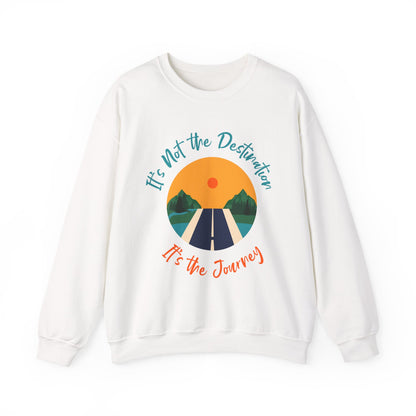 Journey Road Graphic Sweatshirt — "It's Not the Destination, It's the Journey"