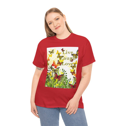 Live Laugh Love Butterflies T-shirt