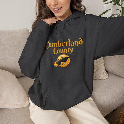 Cumberland County Hoodie – Crest Logo Pullover for Locals & Visitors