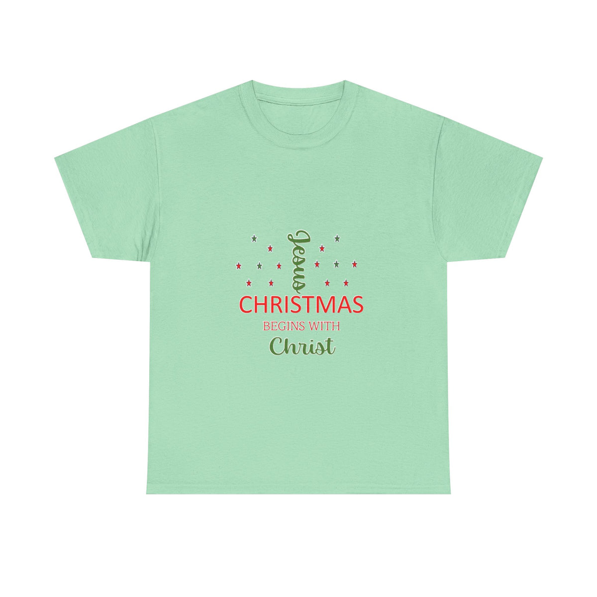 Christmas Begins With Christ T-Shirt