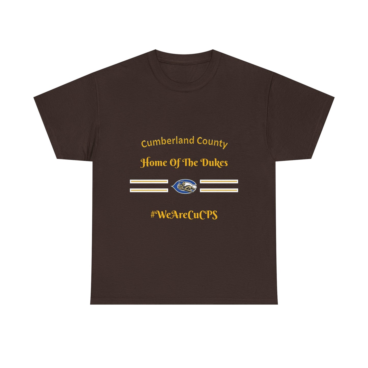 Cumberland County "Home of the Dukes" T-Shirt — #WeAreCuCPS School Spirit Tee