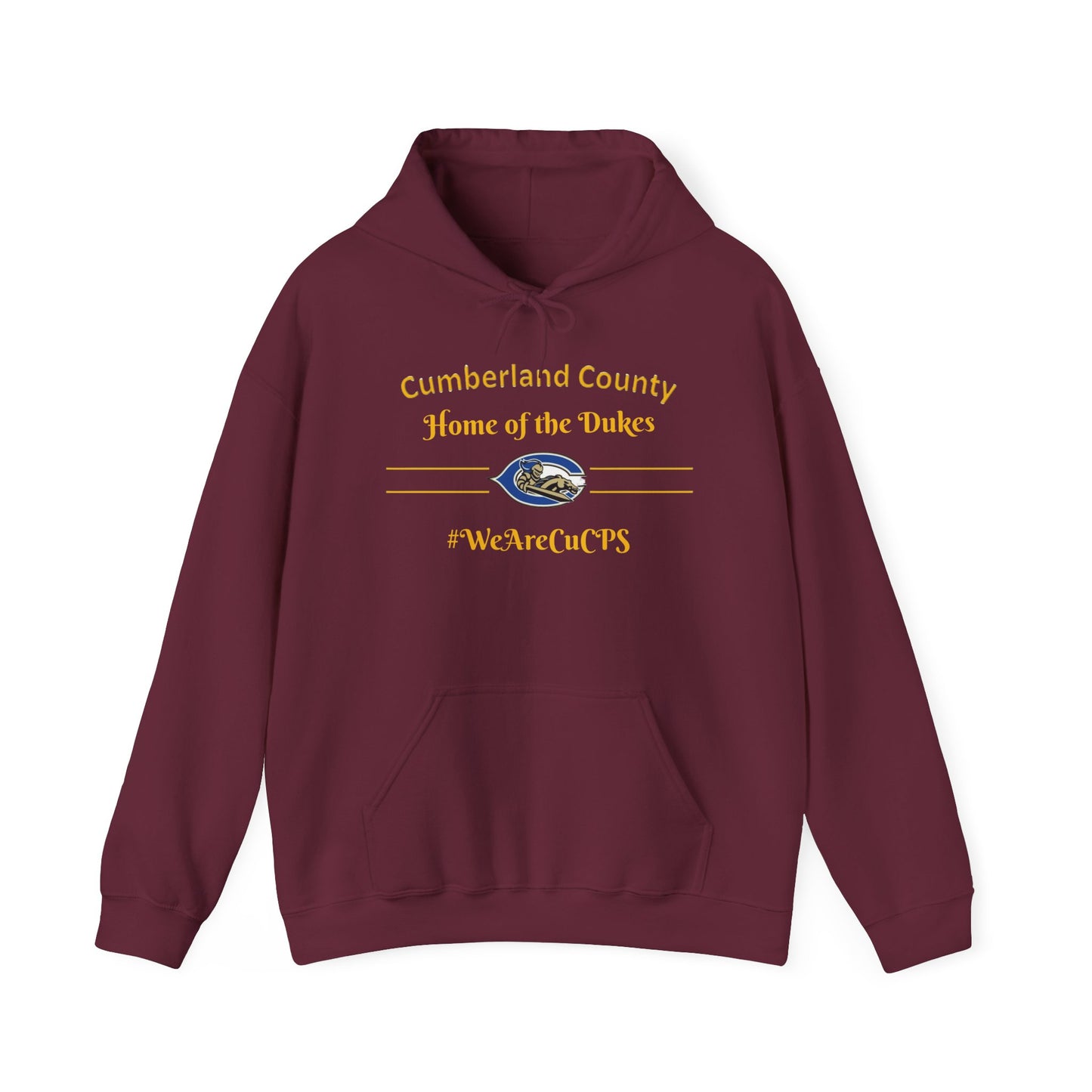 Cumberland County Home of the Dukes Hoodie - WeAreCPS School Spirit Pullover