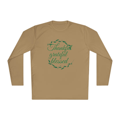 Thankful Grateful Blessed Long Sleeve Tee