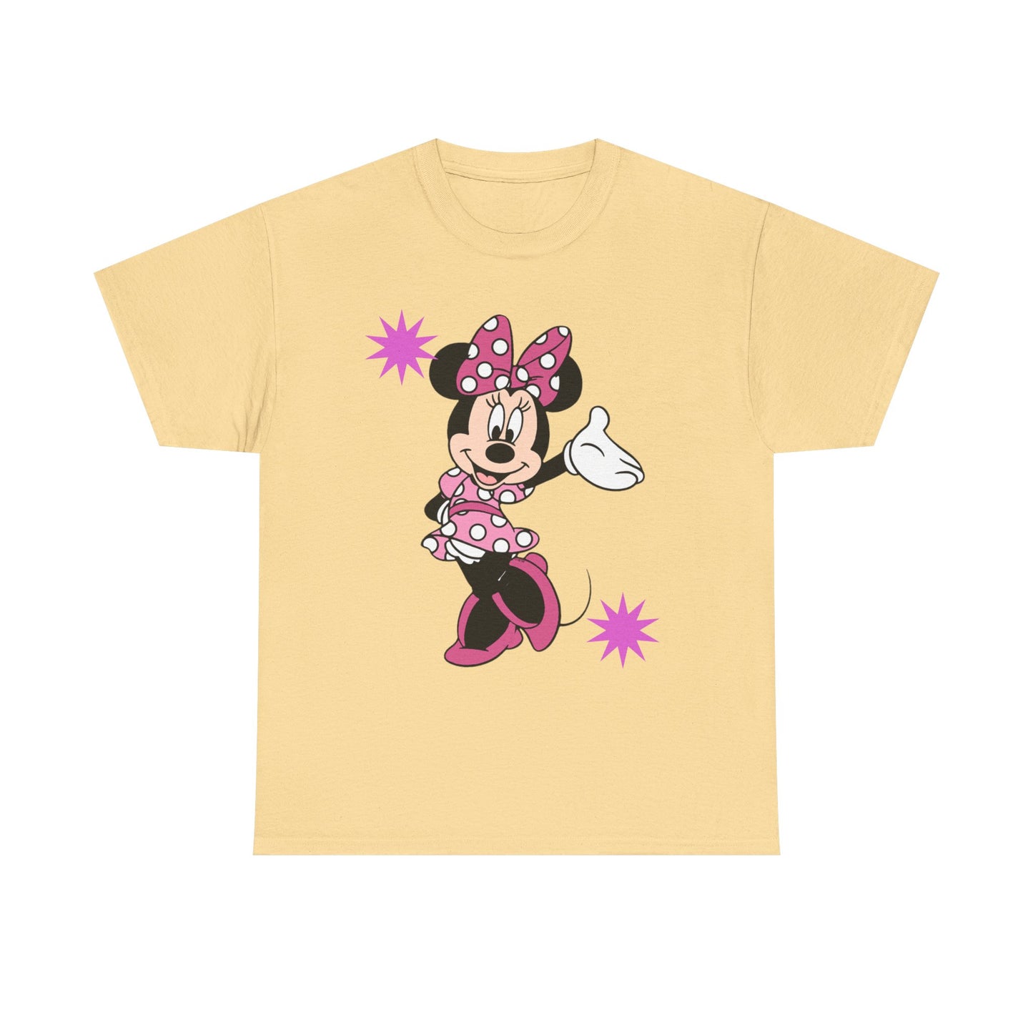 Minnie Mouse Pink Polka Dot Graphic Tee