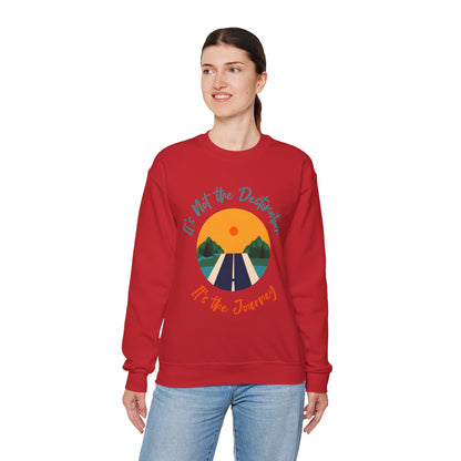 Journey Road Graphic Sweatshirt — "It's Not the Destination, It's the Journey"