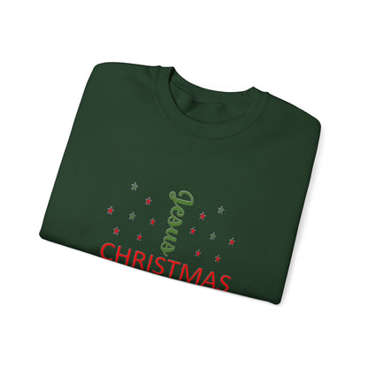 Christmas Begins With Christ Unisex Heavy Blend Hooded Sweatshirt