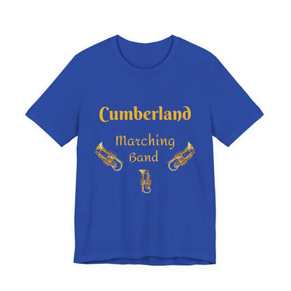 Cumberland Marching Band Unisex Jersey Short Sleeve Tee