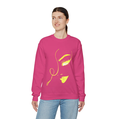 Women's Face Crewneck Sweatshirt