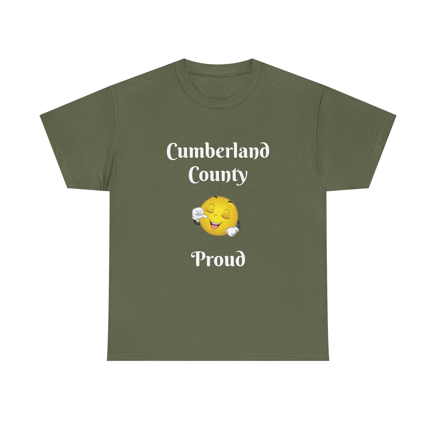 Cumberland County Proud T-Shirt — Local Emoji Pride Tee