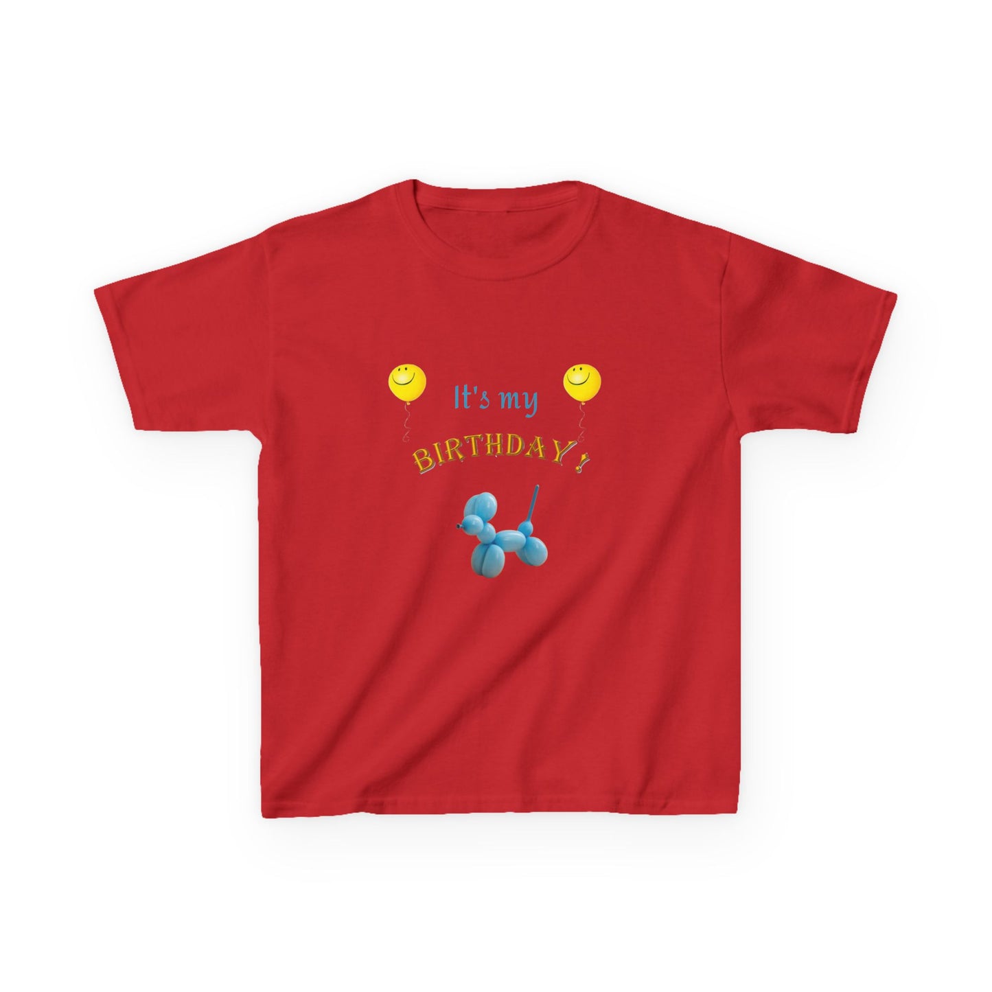 It's my Birthday Kids Heavy Cotton T-shirt