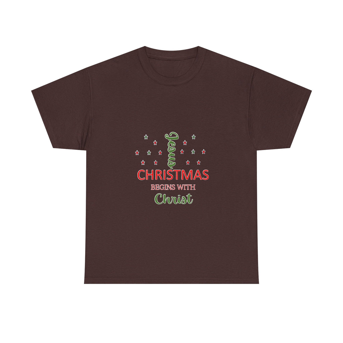 Christmas Begins With Christ T-Shirt