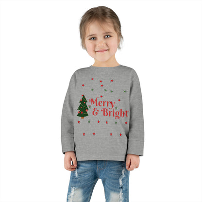 Merry & Bright Toddler Long Sleeve Tee