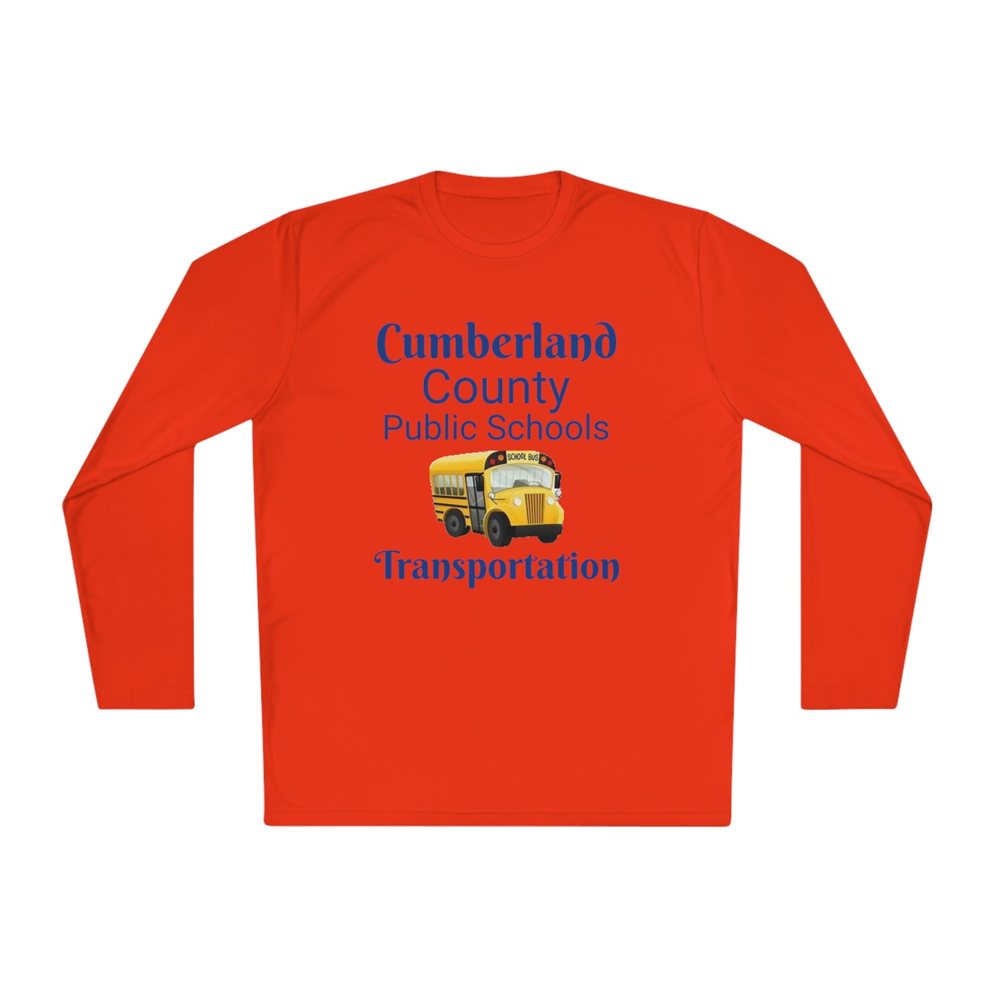 Cumberland County Public Schools Transportation Unisex Lightweight Long Sleeve Tee
