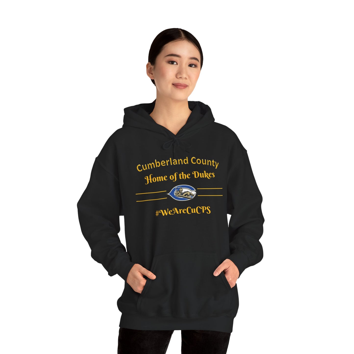 Cumberland County Home of the Dukes Hoodie - WeAreCPS School Spirit Pullover