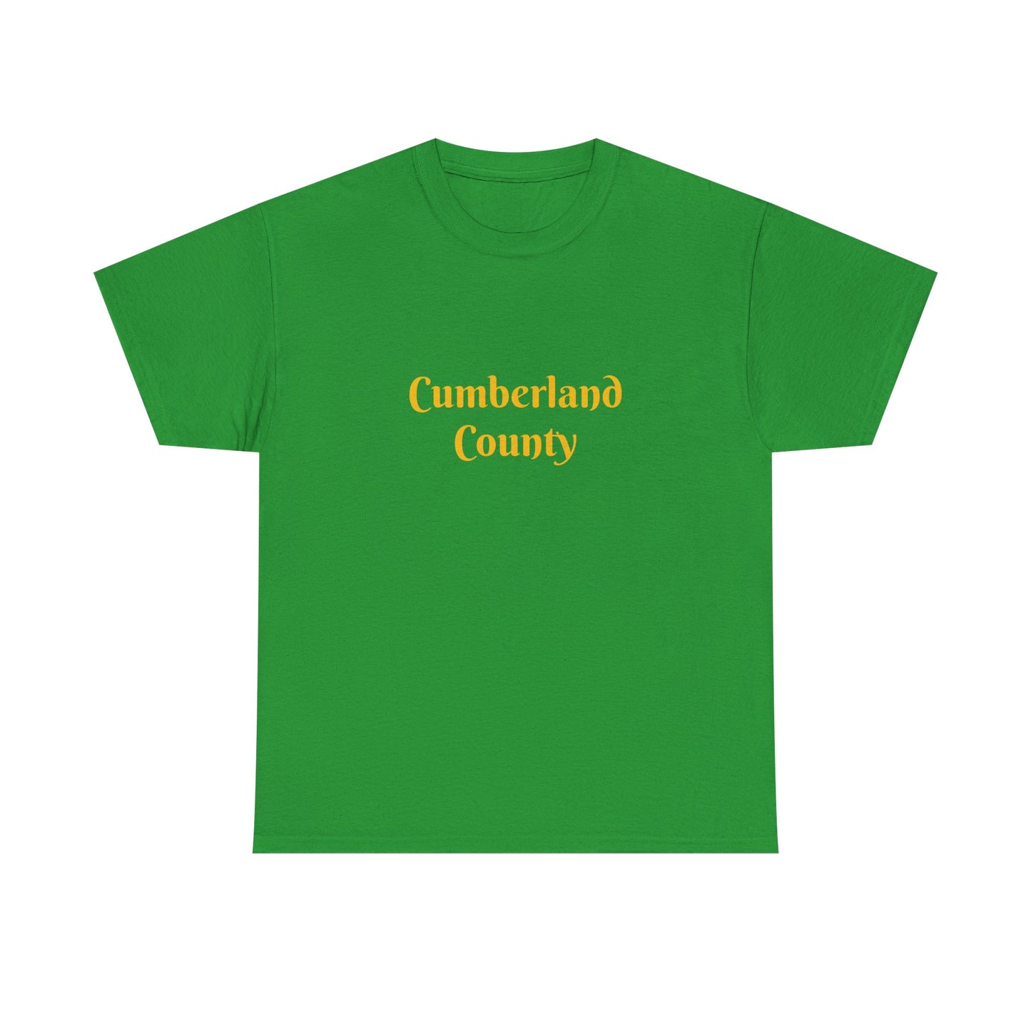 Cumberland County Minimalist Text Tee — Local Pride Shirt