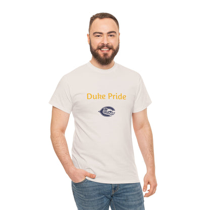 Duke Pride T-Shirt — Crew Neck Tee with Mascot Logo