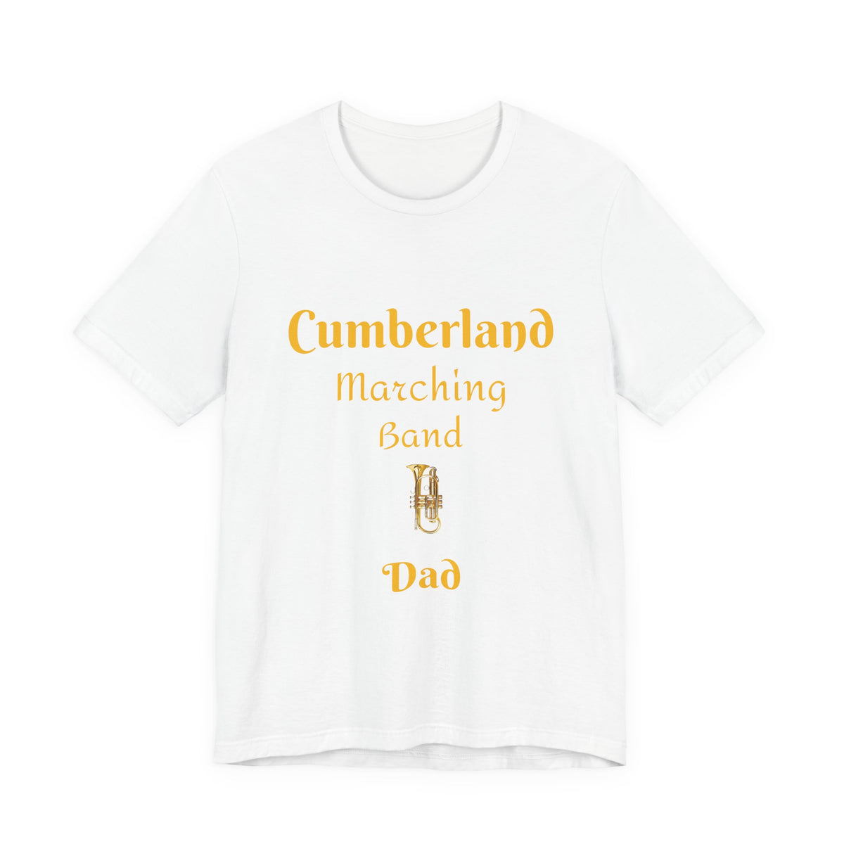 Cumberland Marching Band Dad Jersey Short Sleeve Tee