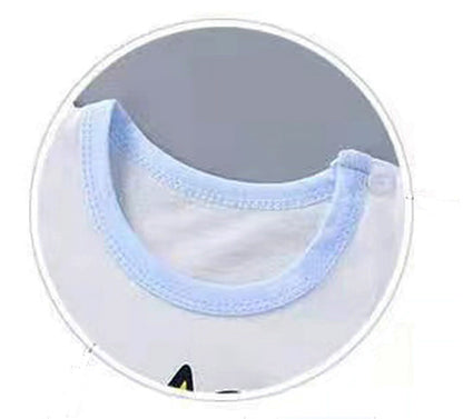 the new cross-border children's cotton short-sleeved suit for infants and young children T need shorts suit for home wear
