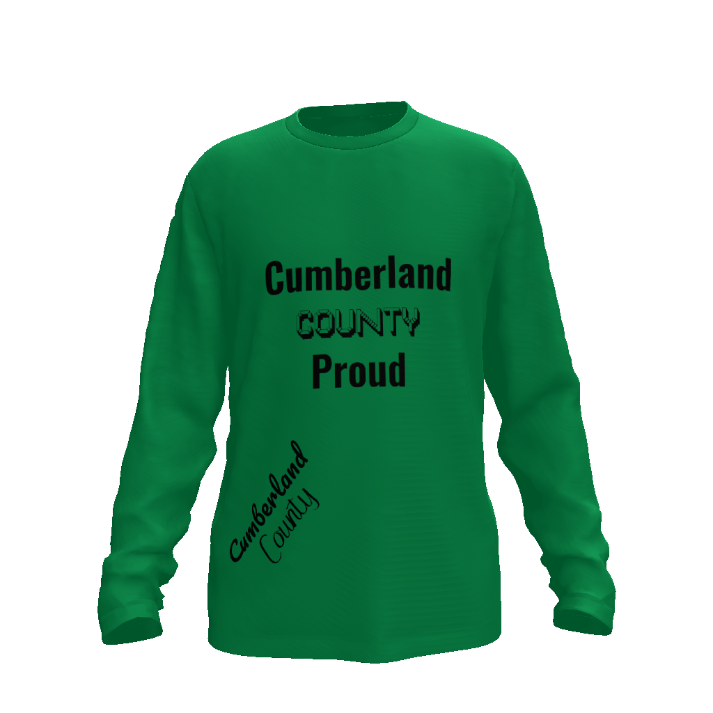 Cumberland County Unisex Long Sleeve T-Shirt,Cumberland County,Unisex,T-shirt,Long Sleeve,Cumberland,Men,Women,MOQ1,Delivery days 5