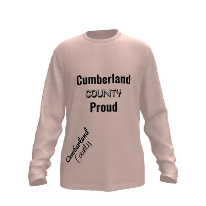 Cumberland County Unisex Long Sleeve T-Shirt,Cumberland County,Unisex,T-shirt,Long Sleeve,Cumberland,Men,Women,MOQ1,Delivery days 5