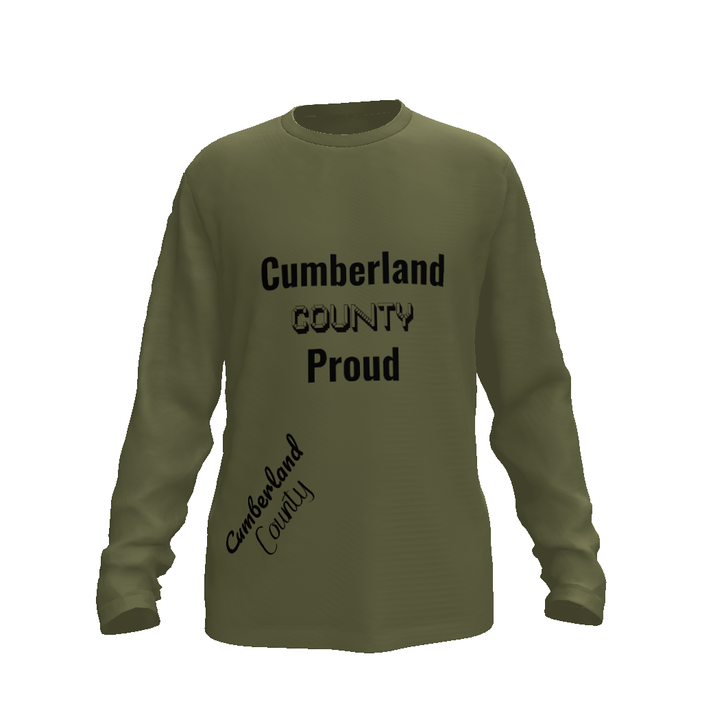 Cumberland County Unisex Long Sleeve T-Shirt,Cumberland County,Unisex,T-shirt,Long Sleeve,Cumberland,Men,Women,MOQ1,Delivery days 5