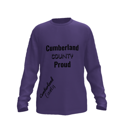 Cumberland County Unisex Long Sleeve T-Shirt,Cumberland County,Unisex,T-shirt,Long Sleeve,Cumberland,Men,Women,MOQ1,Delivery days 5